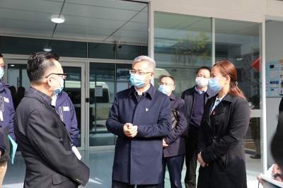 2022年1月4日，嘉興市委書記、市長李軍參觀天通泛半導體產業園