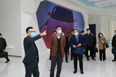 2020年4月1日浙江省發改委副主任謝曉波調研天通